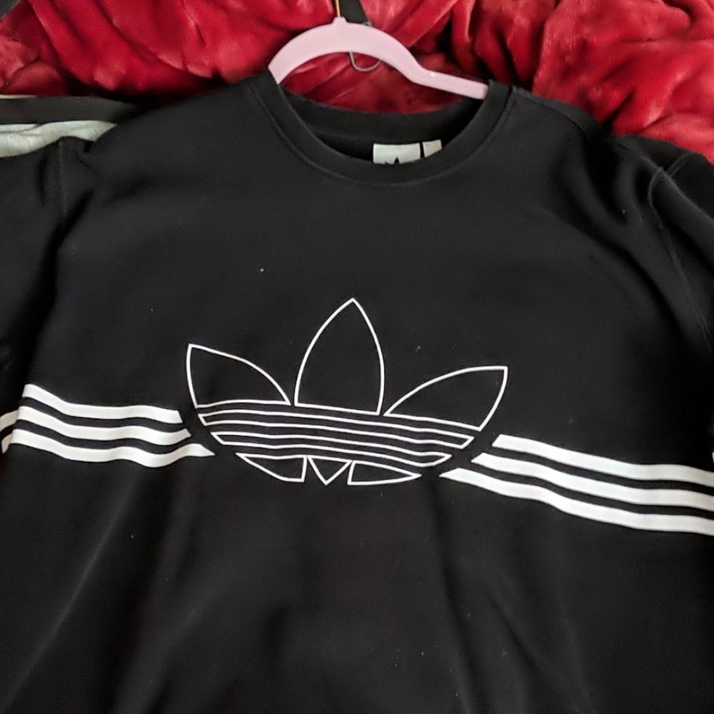Black Adidas hoodie